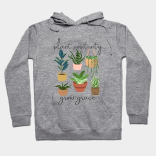 Uplifting Positive Plant Affirmation Spiritual Hoodie